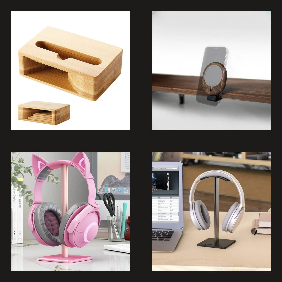 Charging & Audio Stands