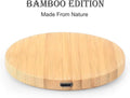 Staxio Kiln Bamboo Qi Wireless Charging Pad - view 1