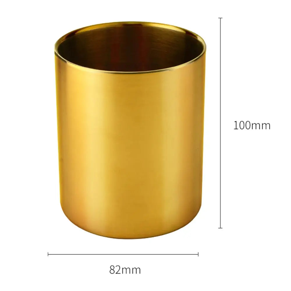 Staxio Foundry Vintage Brass Pen Holder - view 5