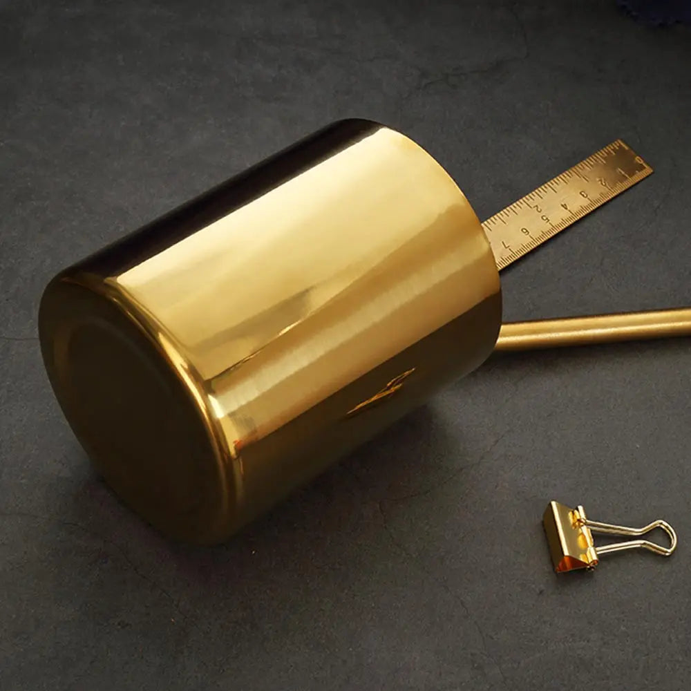 Staxio Foundry Vintage Brass Pen Holder - view 4