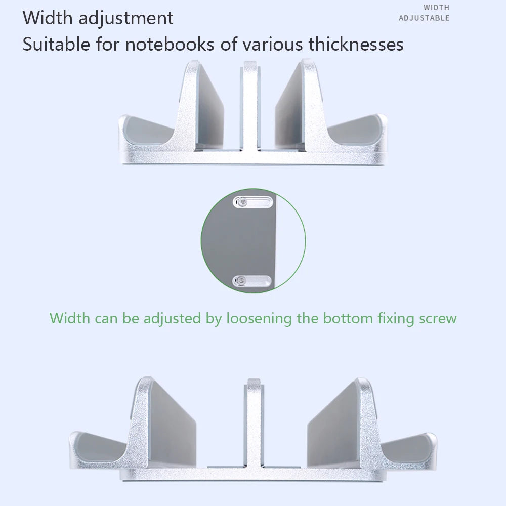 Staxio Meridian Adjustable Vertical Laptop Stand - view 5