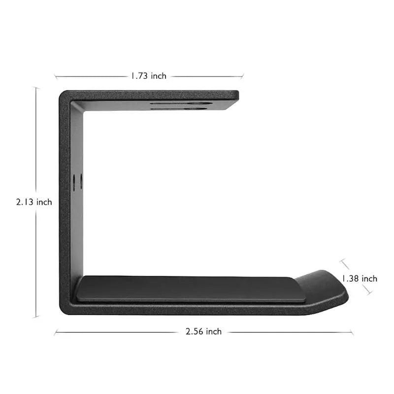 Staxio Anodex Wall-Mount Aluminum Headphone Hanger - view 5