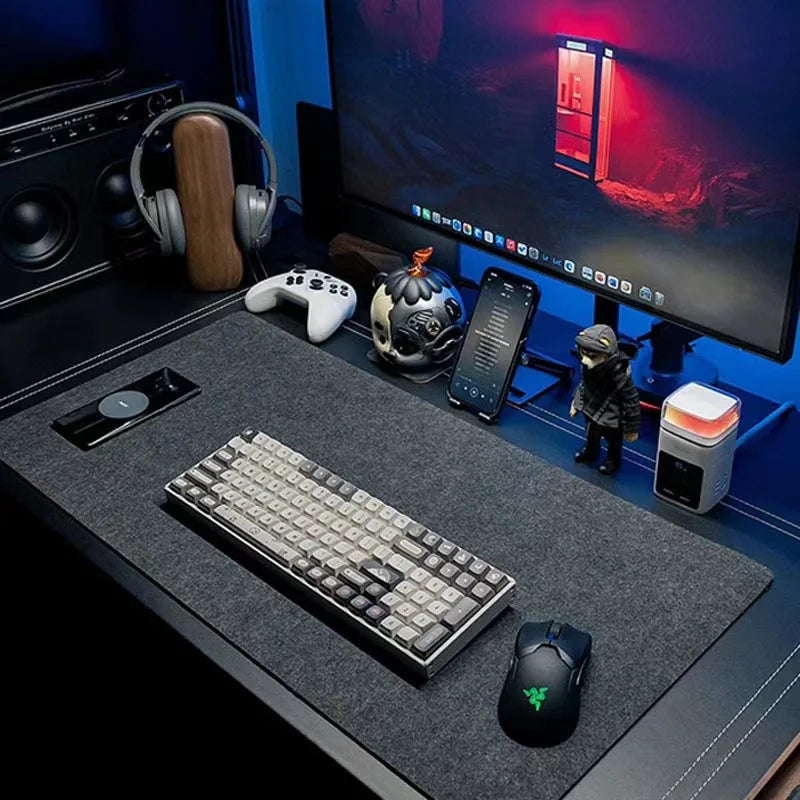 Staxio Quiet Non-Slip Felt Desk Mat - view 1
