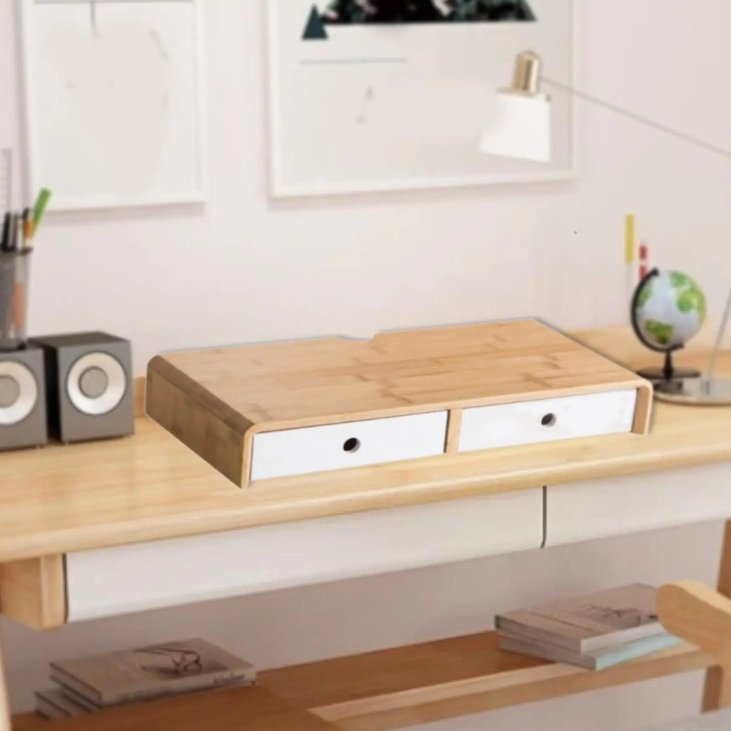 Staxio Grove Bamboo Monitor and Laptop Stand - view 3