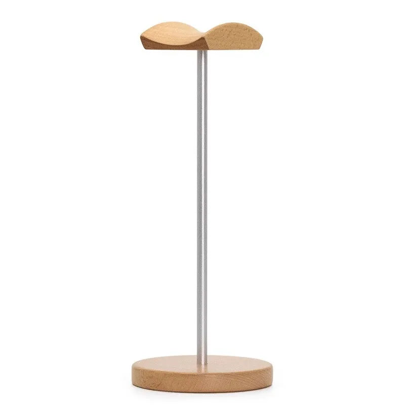 Staxio Forge Walnut and Aluminum Headphone Stand - view 4