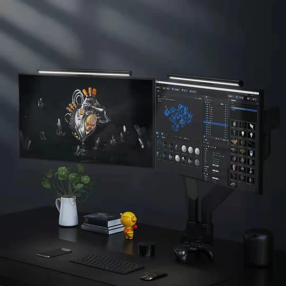 Staxio Lumen Remote-Controlled Monitor Light Bar - view 2