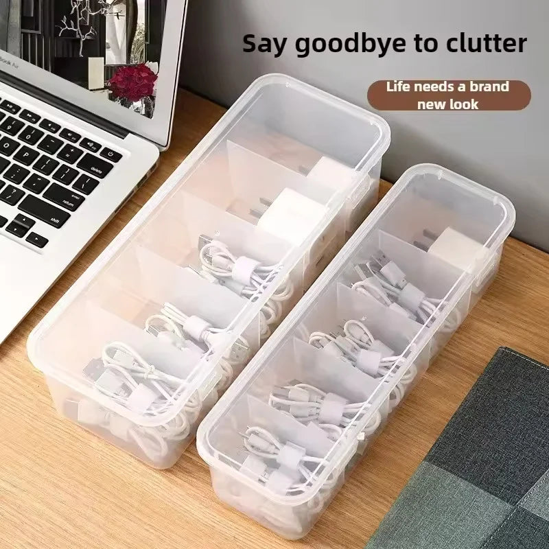 Staxio Vault Lidded Cable Management Box - view 3