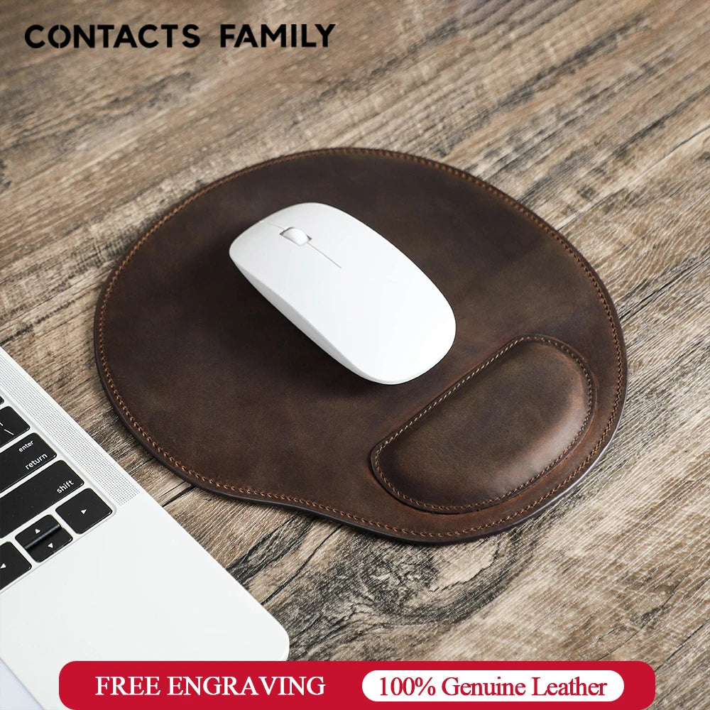 Staxio Verge Nubuck Wrist-Rest Mouse Pad - view 1