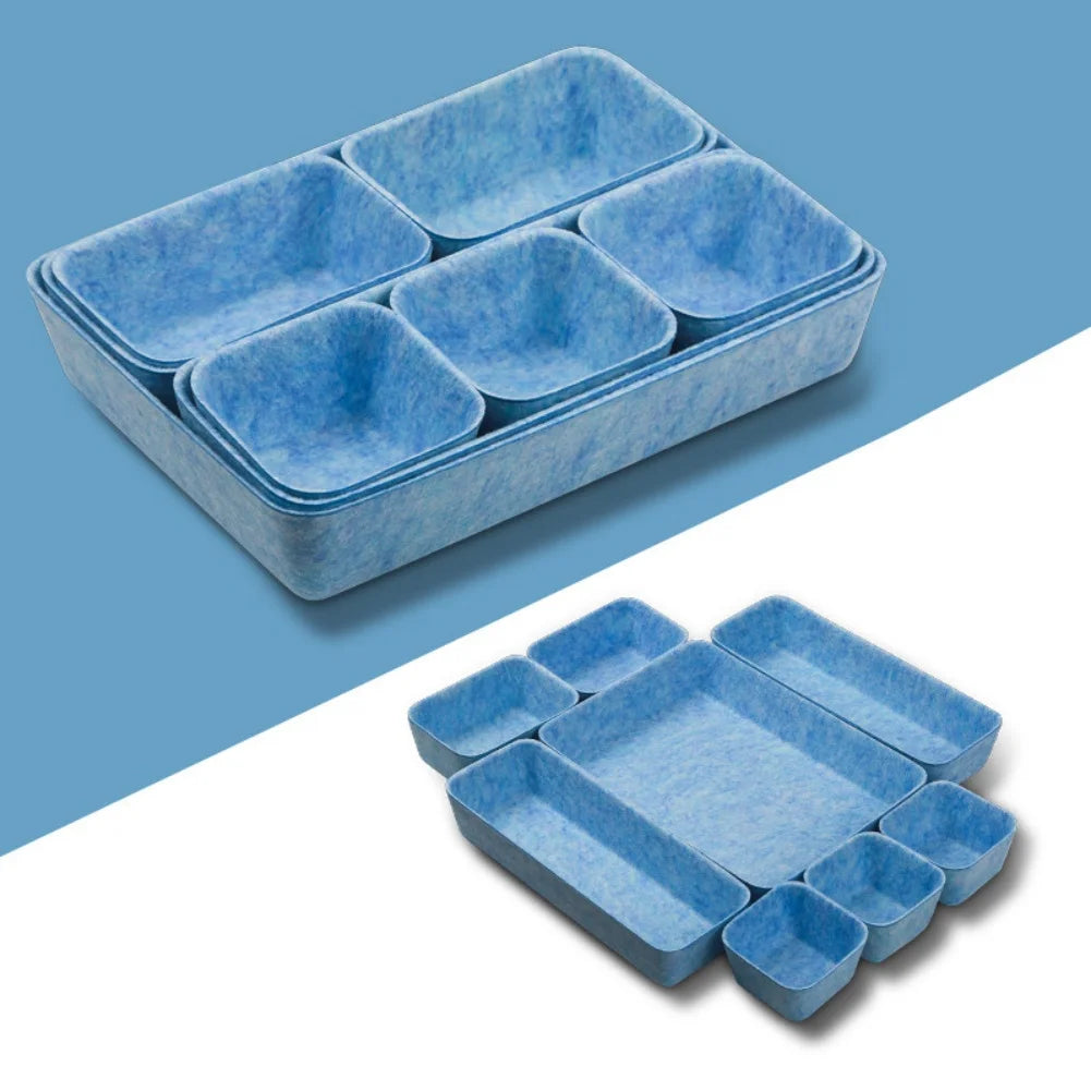 Staxio Feltworks 8-Piece Felt Organizer Box Set - view 6