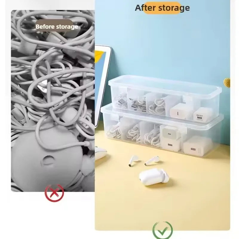 Staxio Vault Lidded Cable Management Box - view 5