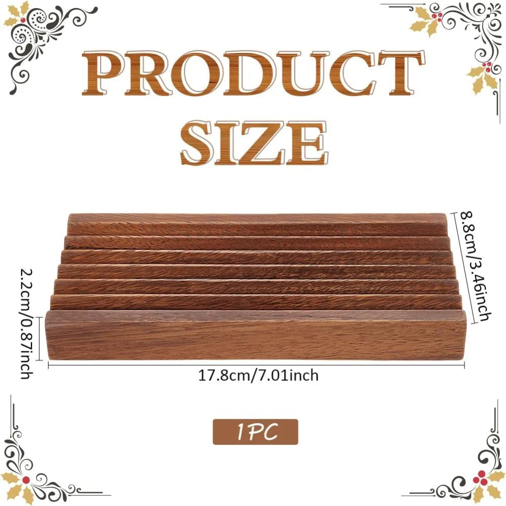 Staxio Heartwood Walnut Horizontal Pen Tray - view 2