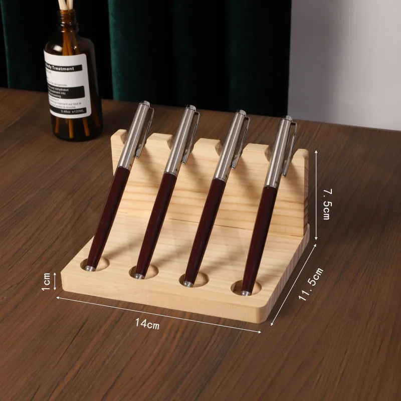 Staxio Timber Walnut Multi-Bin Desk Organizer - view 5