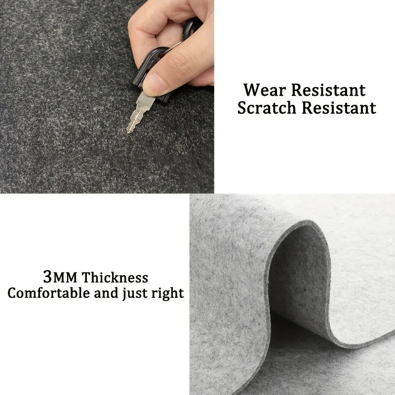 Staxio Quiet Non-Slip Felt Desk Mat - view 3