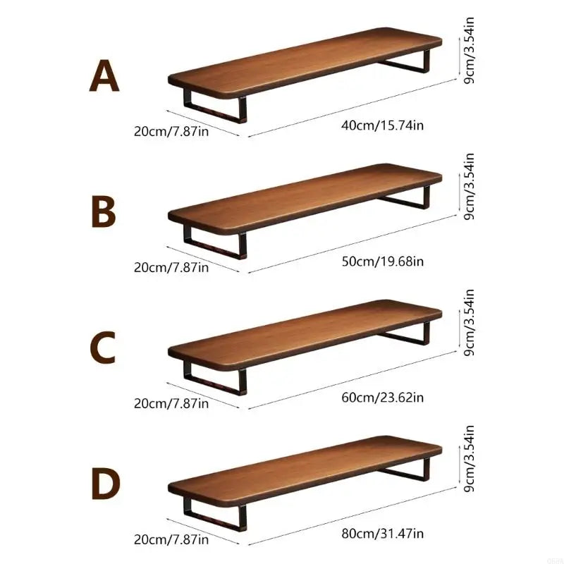 Staxio Meridian Metal-Frame Monitor Riser Shelf - view 6