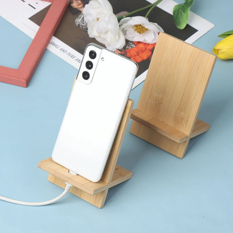 Staxio Grove Wooden Phone and Tablet Stand - view 2