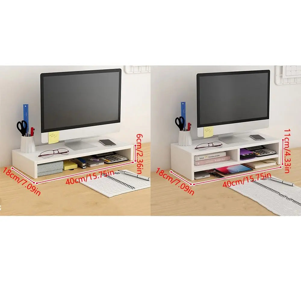 Staxio Timber Wood-Toned Stable-Base Laptop Riser - view 6