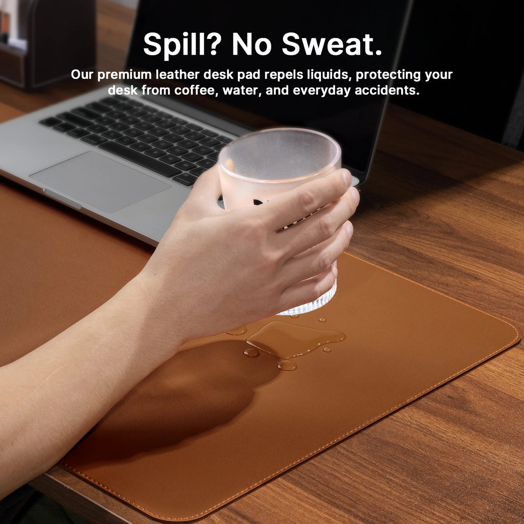 Staxio Cordoba Non-Slip Vegan Leather Desk Pad - view 4