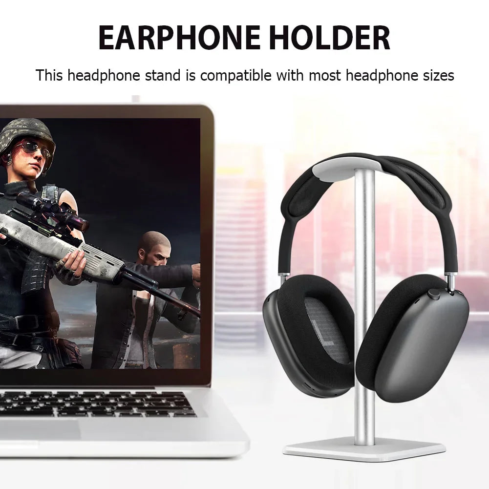 Staxio Anodex Space-Saving Aluminum Headphone Stand - view 3
