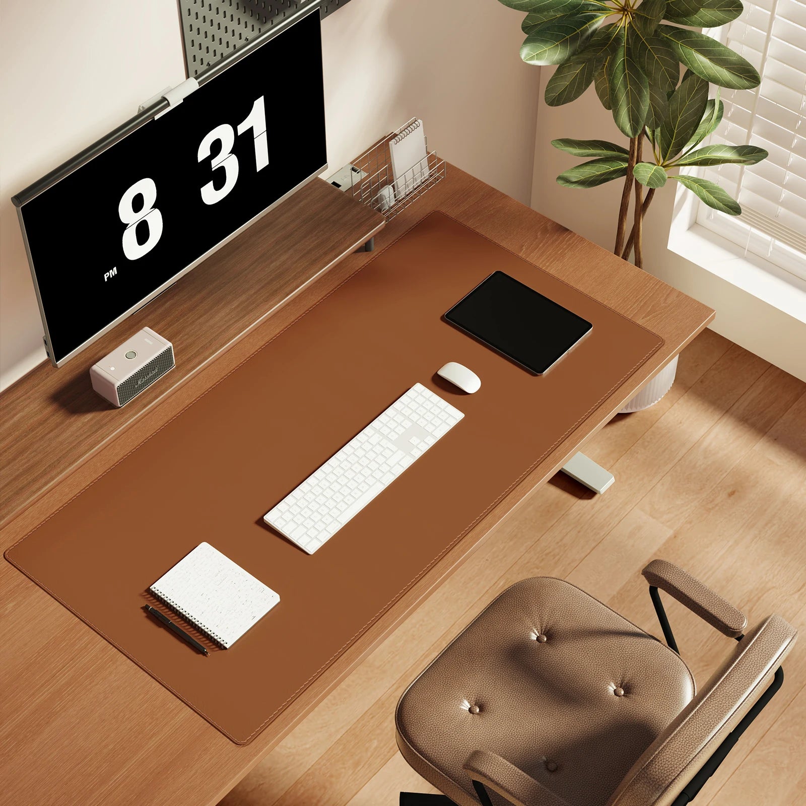 Staxio Cordoba Non-Slip Vegan Leather Desk Pad - view 5