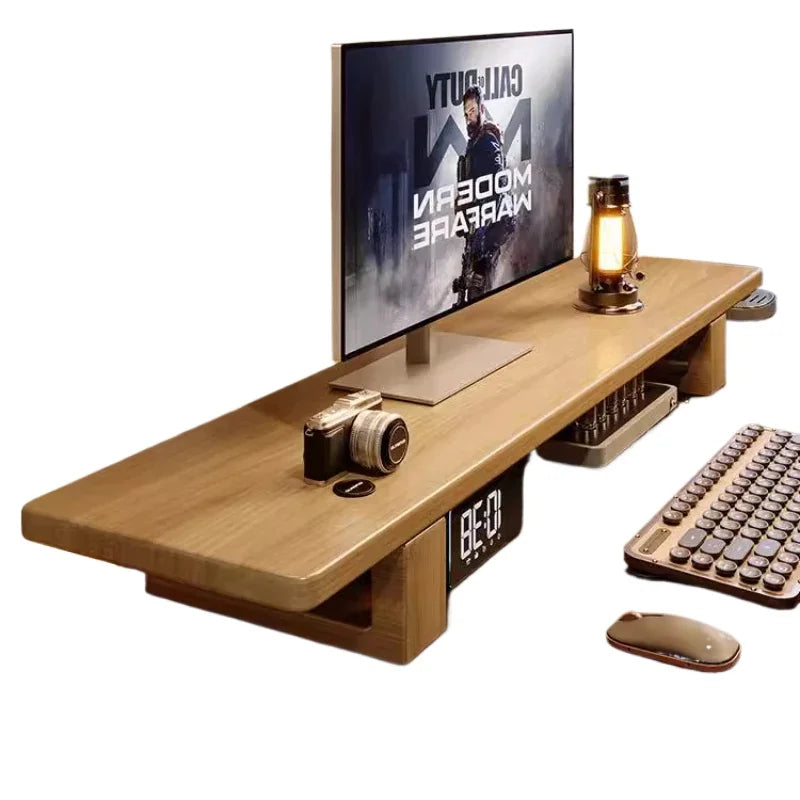 Staxio Timber Long-Span Wooden Monitor Riser - view 6