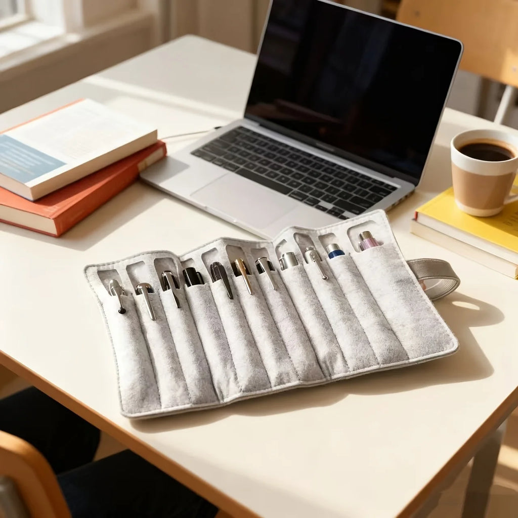 Staxio Feltworks 11-Grid Roll-Up Felt Organizer - view 2