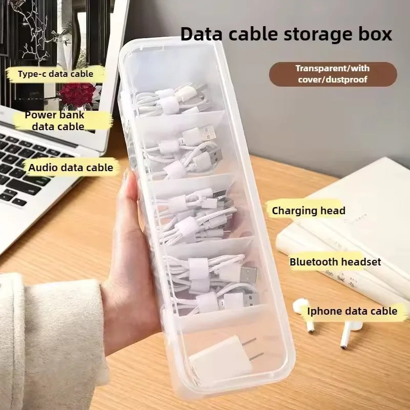 Staxio Vault Lidded Cable Management Box - view 4