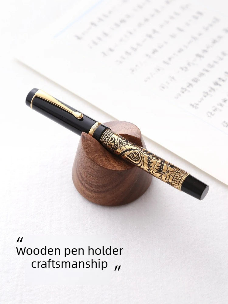Staxio Heartwood Walnut Fountain Pen Rest - view 3