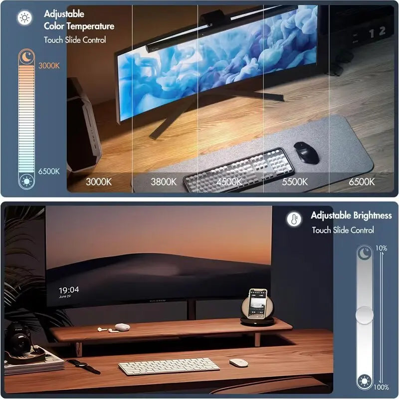 Staxio Halo Dimmable Monitor Light Bar - view 2