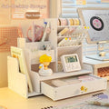 Staxio Grove Tiered Wooden Stationery Shelf - view 1