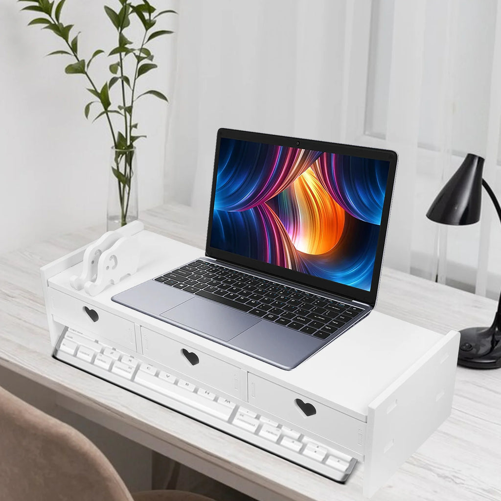 Staxio Keel Drawer-Equipped Monitor Riser - view 6