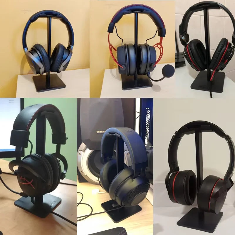 Staxio Axis Black Aluminum Headset Rack - view 6