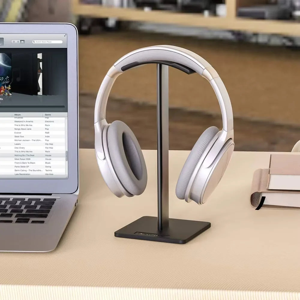 Staxio Axis Black Aluminum Headset Rack - view 5