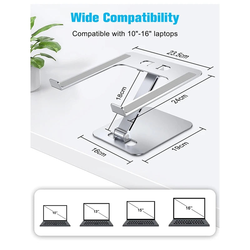 Staxio Forge Adjustable Aluminum Laptop Riser - view 6