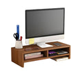 Staxio Timber Wood-Toned Stable-Base Laptop Riser - view 1