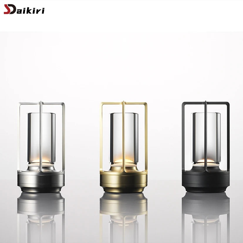 Staxio Lumen Rechargeable Crystal Touch Table Lamp - view 6