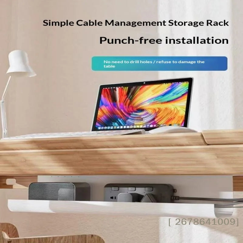 Staxio Conduit Under-Desk Metal Cable Tray - view 5