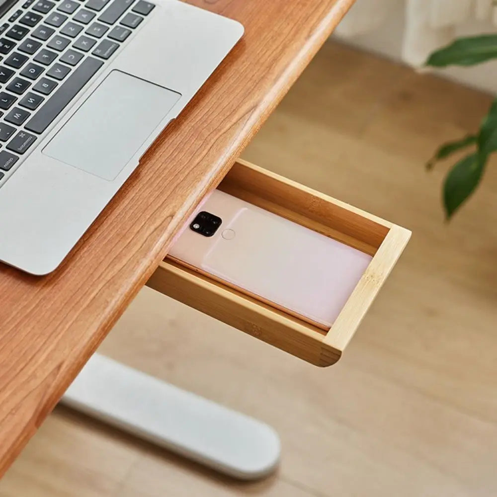 Staxio Timber Pull-Out Drawer Desk Organizer - view 3
