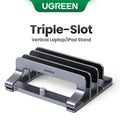 Staxio Axis Triple-Slot Aluminum Laptop Stand - view 1