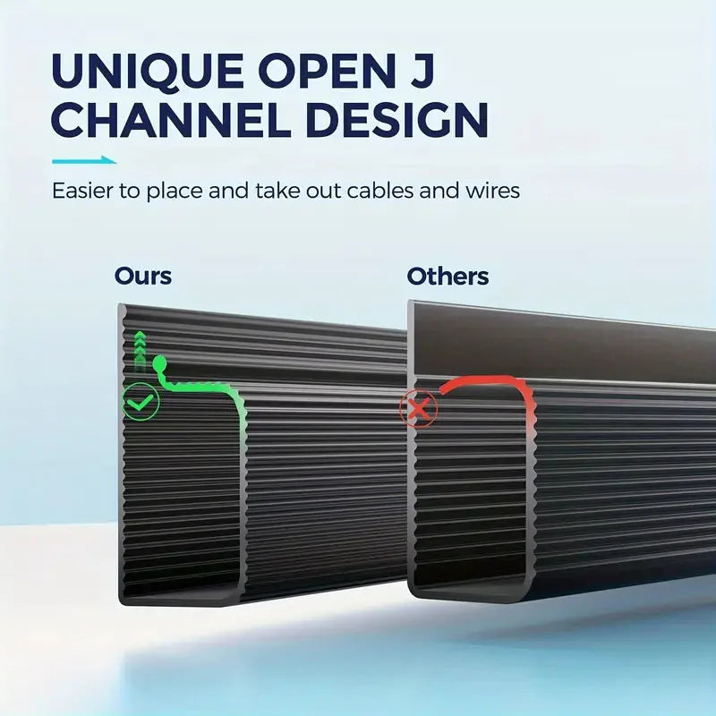 Staxio Underline Under-Desk Cable Tray - view 2