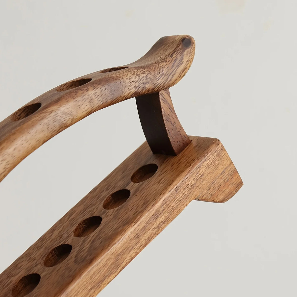 Staxio Alder Six-Slot Walnut Pen Stand - view 6