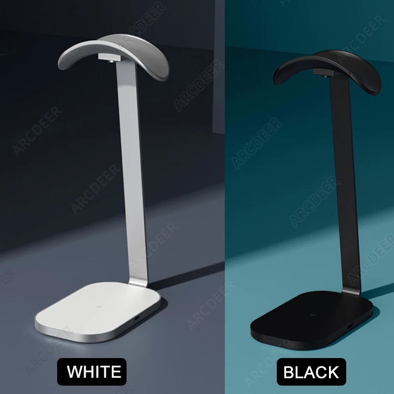 Staxio Forge Aluminum Headphone Stand with Charger - view 1