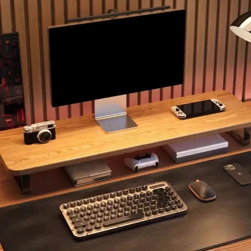 Staxio Meridian Metal-Frame Monitor Riser Shelf - view 2