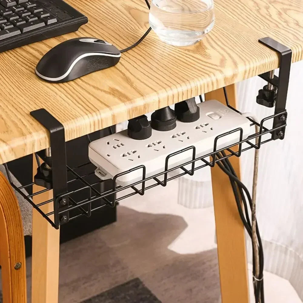 Staxio Conduit Clamp-On Under-Desk Cable Tray - view 3
