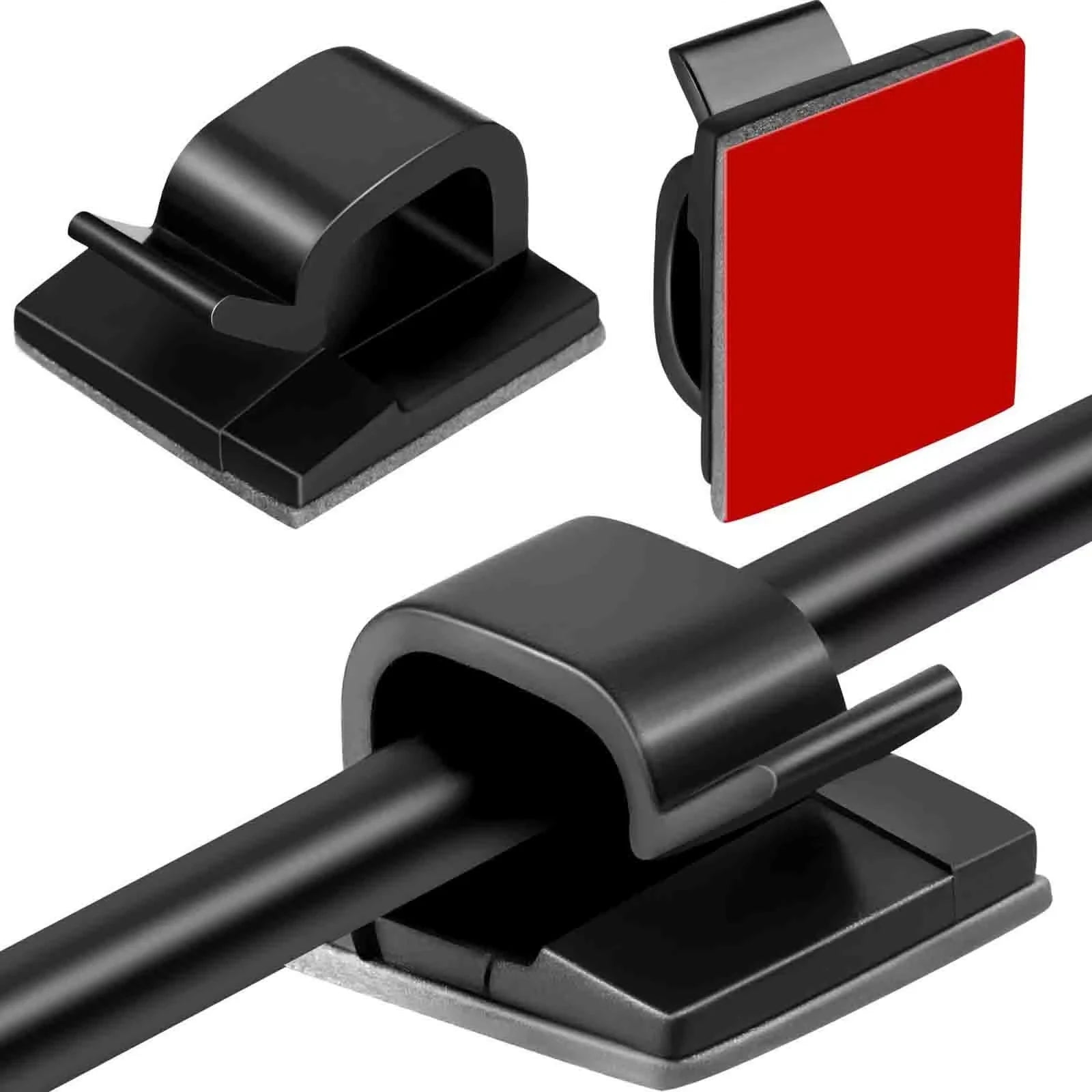 Staxio Underline Adhesive Cable Clip Set - view 5