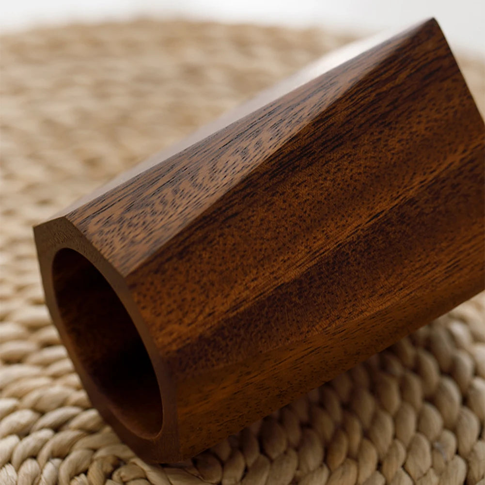 Staxio Alder Walnut Large-Capacity Desk Caddy - view 6