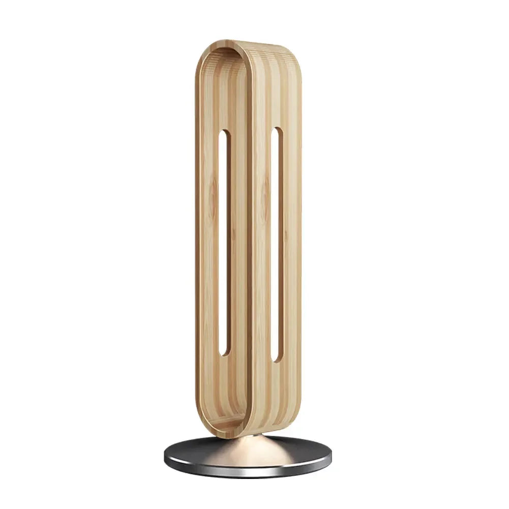 Staxio Axis Bamboo and Aluminum Headphone Stand - view 4